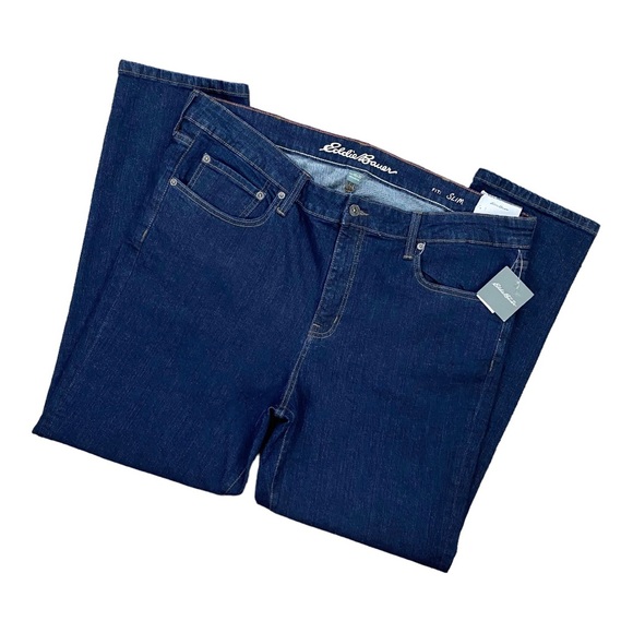 Eddie Bauer Jeans Eddie Bauer Mens Slim Fit Comfort Flex Jeans Size